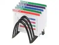 Officeworks Marbig Recycled FoldaRack Black offer