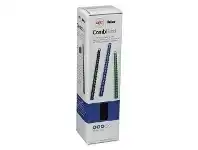Officeworks GBC Binding Comb 21 Loop Plastic 10mm Black 100 Pack offer