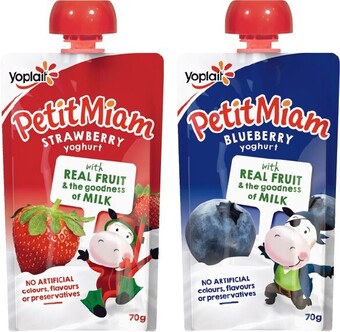 IGA Yoplait Petit Miam Squeezie Yoghurt 70g Selected Varieties offer