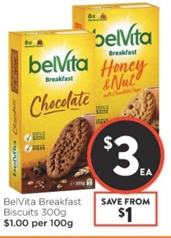 Foodworks BelVita Breakfast Biscuits 300g offer