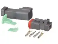 Jaycar Electronics Waterproof Deutsch Connector Set - 2 Way offer