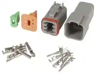 Jaycar Electronics Waterproof Deutsch Connector Set - 6 Way offer