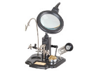 Jaycar Electronics LED Magnifying Lamp with Third Hand offer