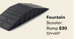 BIG W Fountain Scooter Ramp offer