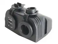 Jaycar Electronics Cigarette Power Socket with Dual USB Charger offer