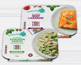 IGA Community Co Italian Ready Meals 1-1.2kg Selected Varieties offer