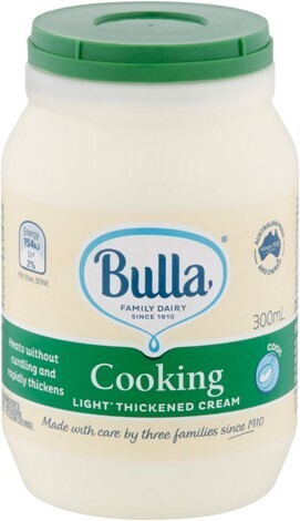 IGA Bulla Cooking Light Thickened Cream 300mL offer