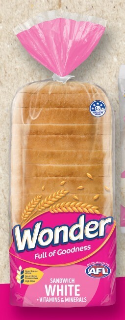 IGA Xpress Wonder White Bread 680-700g Selected Varieties offer