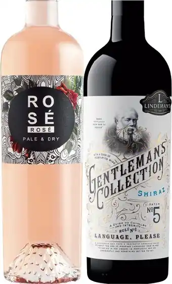 IGA Xpress De Bortoli Rosé Rosé or Lindemanu2019s Gentlemanu2019s Collection 750mL Varieties offer