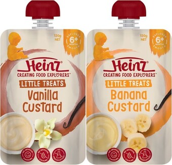 IGA Xpress Heinz Baby Food Pouches 120g Selected Varieties offer