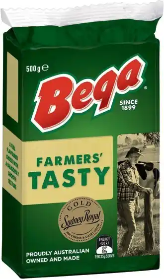 IGA Xpress Bega Block Cheese 500g Selected Varieties offer