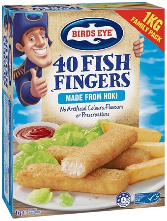 IGA Xpress Birds Eye Fish Fingers 1kg offer