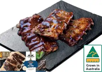 IGA Xpress Beak & Sons Pork Ribs Selected Varieties offer
