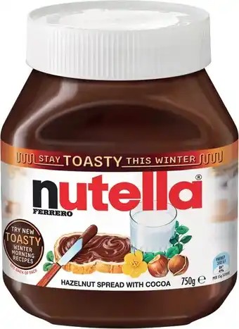 Ferrero Nutella Hazelnut Spread 750g