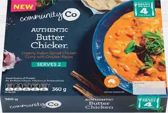 IGA Xpress Community Co Authentic Indian Meal 360g Selected Varieties offer