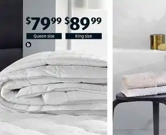ALDI Deluxe Quilt with a Touch of Silk-Queen Size or King Size offer