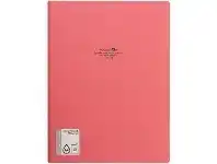 Officeworks Aqua Drops A4 Display Book 10 Pocket Pastel Pink offer