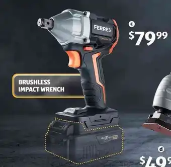 Brushless Impact Wrench Skin 20V