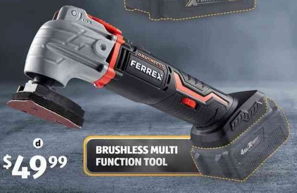 Brushless Multi Function Tool Skin 20V offer at ALDI