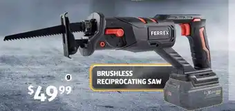 ALDI Brushless Reciprocating Saw Skin 20V offer