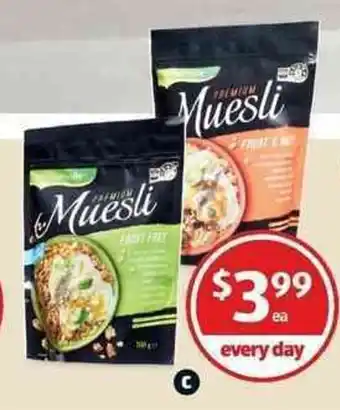 ALDI Muesli offer