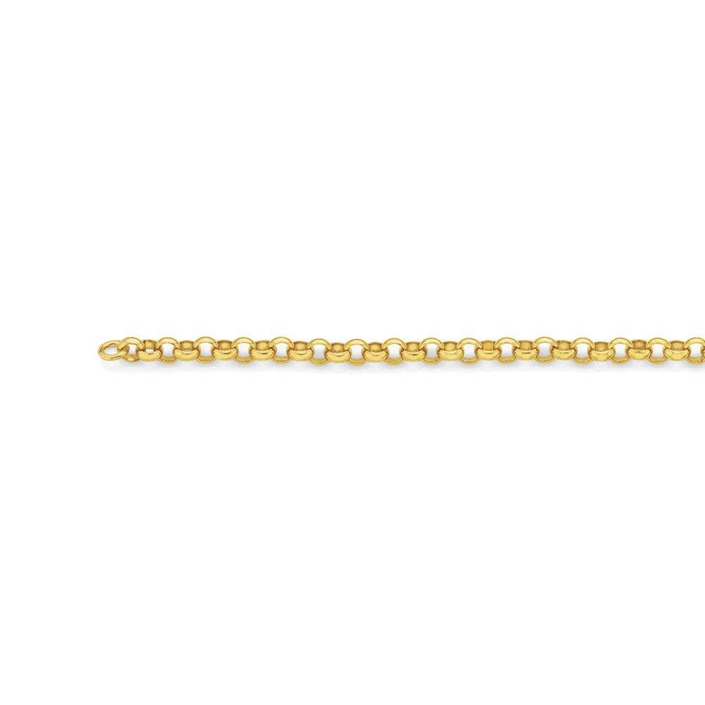 9ct Gold 50cm Solid Belcher Chain 
