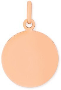 Angus & Coote 9ct Rose Gold 14mm Round Disc Pendant offer
