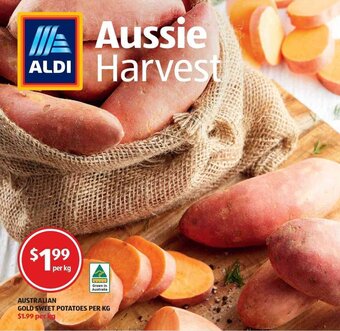 ALDI Australian Gold Sweet Potatoes offer