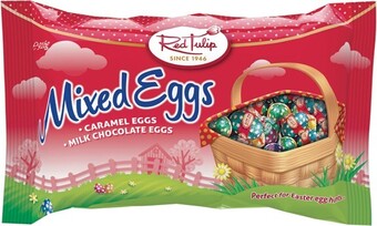 IGA Red Tulip Mixed Eggs Bag 916g* offer