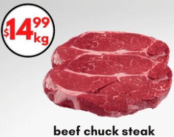 Beef chuck steak