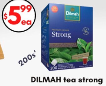 Dilmah tea strong 200s