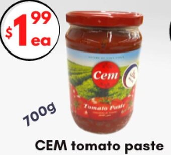 Cem tomato paste 700g