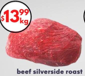 Fresh Plus Supermarkets Beef silverside roast offer