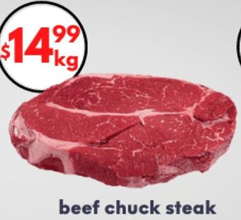 Beef chuck steak
