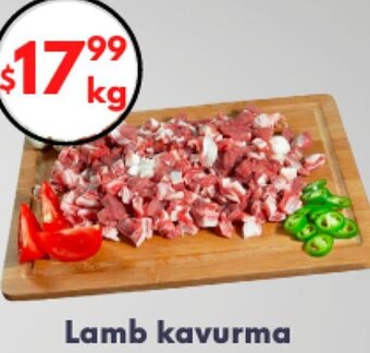 Lamb kavurma