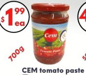 Cem tomato paste 700g