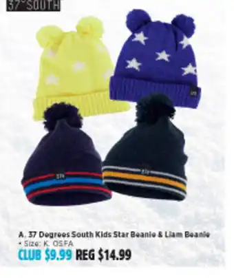 37 Degrees South Kids Stars Boanie & Liam Boanie