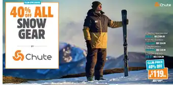 Anaconda Chute Men's Alpine Snow Jacket offer