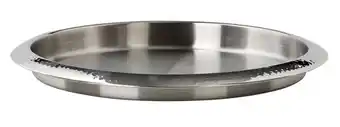 Salisbury & Co Hemingway Hammered Round Bar Tray