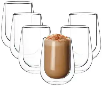 Salisbury & Co Duo 350ml Double-Wall Glasses Set of 6