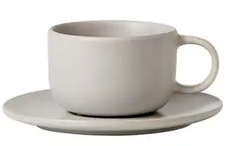 Salisbury & Co Arctic Cup & Saucer in Stone