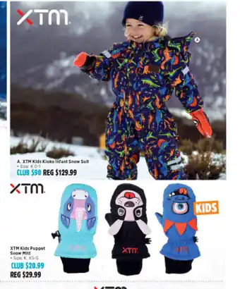 XTM Kids Puppet Snow Milt