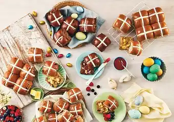Woolworths Woolworths Hot Cross Bun Varieties Pk 6-9* – Excluding Brioche Hot Cross Bun Varieties offer