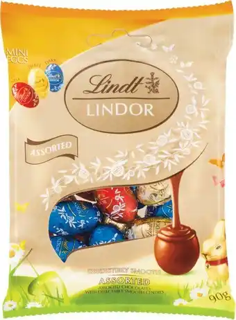 Woolworths Lindt Mini Egg Bags 90g offer