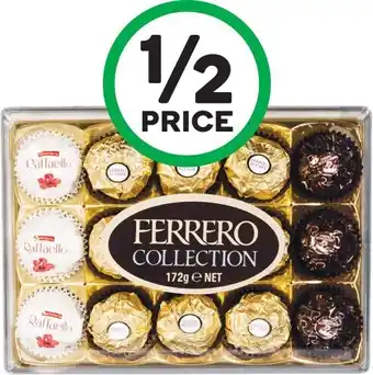 Woolworths Ferrero Rocher 200g Pk 16 or Collection 172g Pk 15 offer