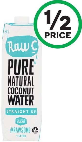 Woolworths Raw C Coconut Water 1 Litre offer