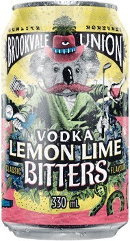 Woolworths Brookvale Union Vodka Lemon Lime Bitters Cans 6x330ml offer