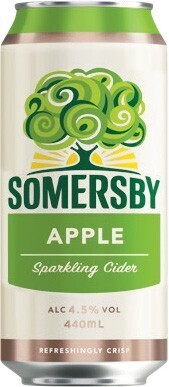 Woolworths Somersby Apple Cider Cans 10x440ml offer