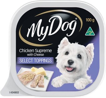 Woolworths My Dog Wet Dog Food 100g offer
