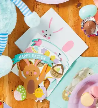 Coles Make Your Own Bunnies 4 Pack or Make Your Own Easter Card offer